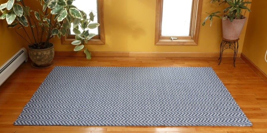Oatmeal Loom-Hooked Eco Cotton Rug