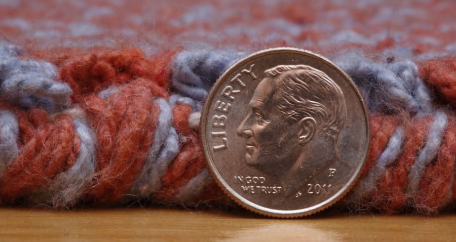Oatmeal Loom-Hooked Eco Cotton Rug
