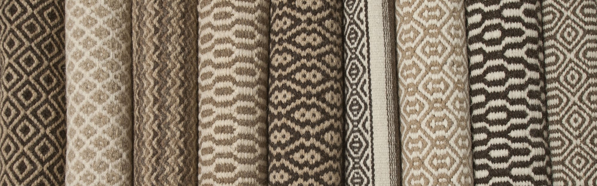 Coopworth Natural Wool Woven Rug