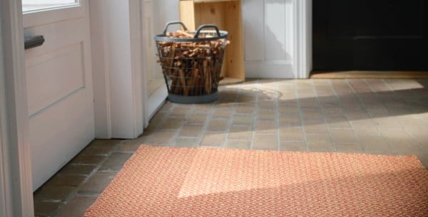 Brighton Eco Cotton Rug – Indigo/Natural