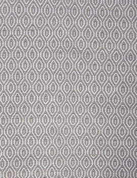 Brighton Eco Cotton Rug - Grey/White - 6' x 9'