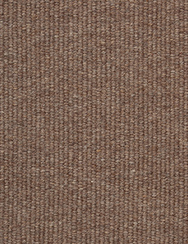 Thick Woven Wool Rug - Solid Coffee - 5' x 8'