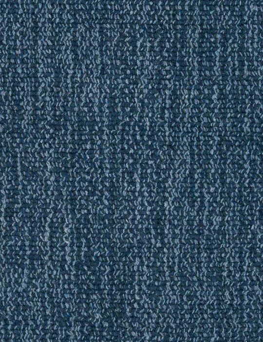 Country Blues Loom-Hooked Eco Cotton Rug