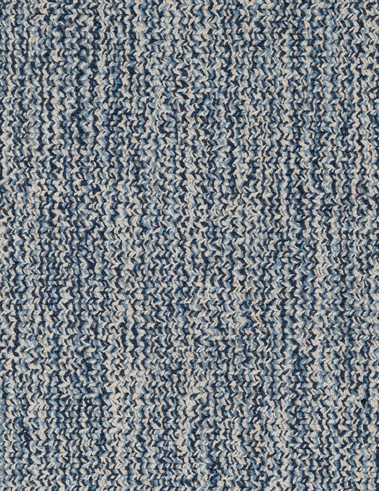 Kind of Blue Loom-Hooked Eco Cotton Rug - 4' x 6'