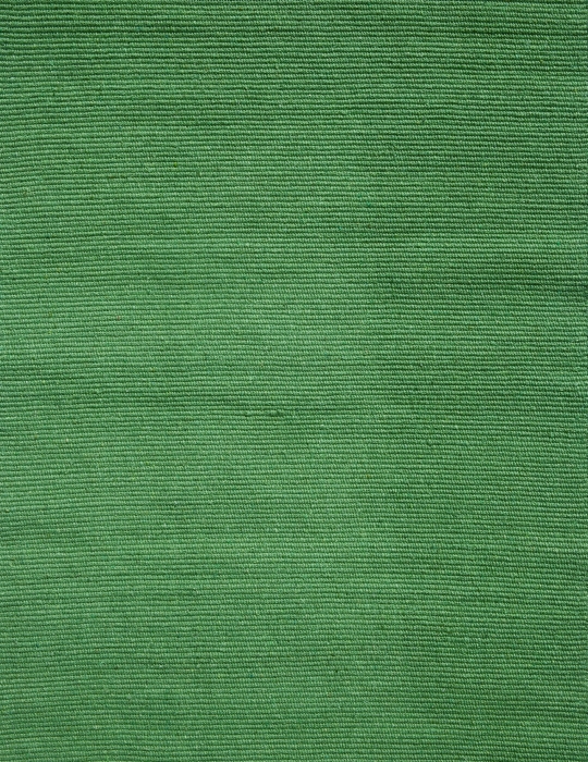 Solid Leaf Green Flatweave Eco Cotton Rug - 2' x 6'