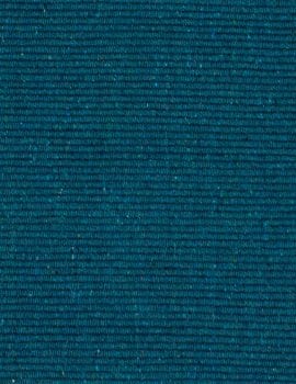 Solid Teal Blue Flatweave Eco Cotton Rug