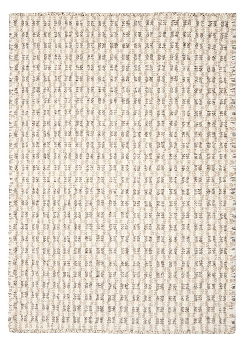 ラグ・カーペット  economics experiment / Woven Rug Coopworth Natural Wool Woven Rug - Hook & Loom
