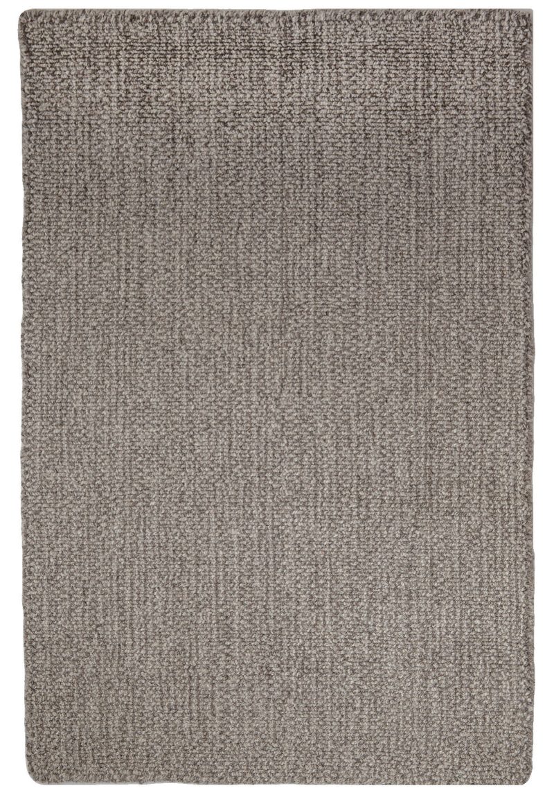Bedfordshire Wool Grey Look Hooked Rug026