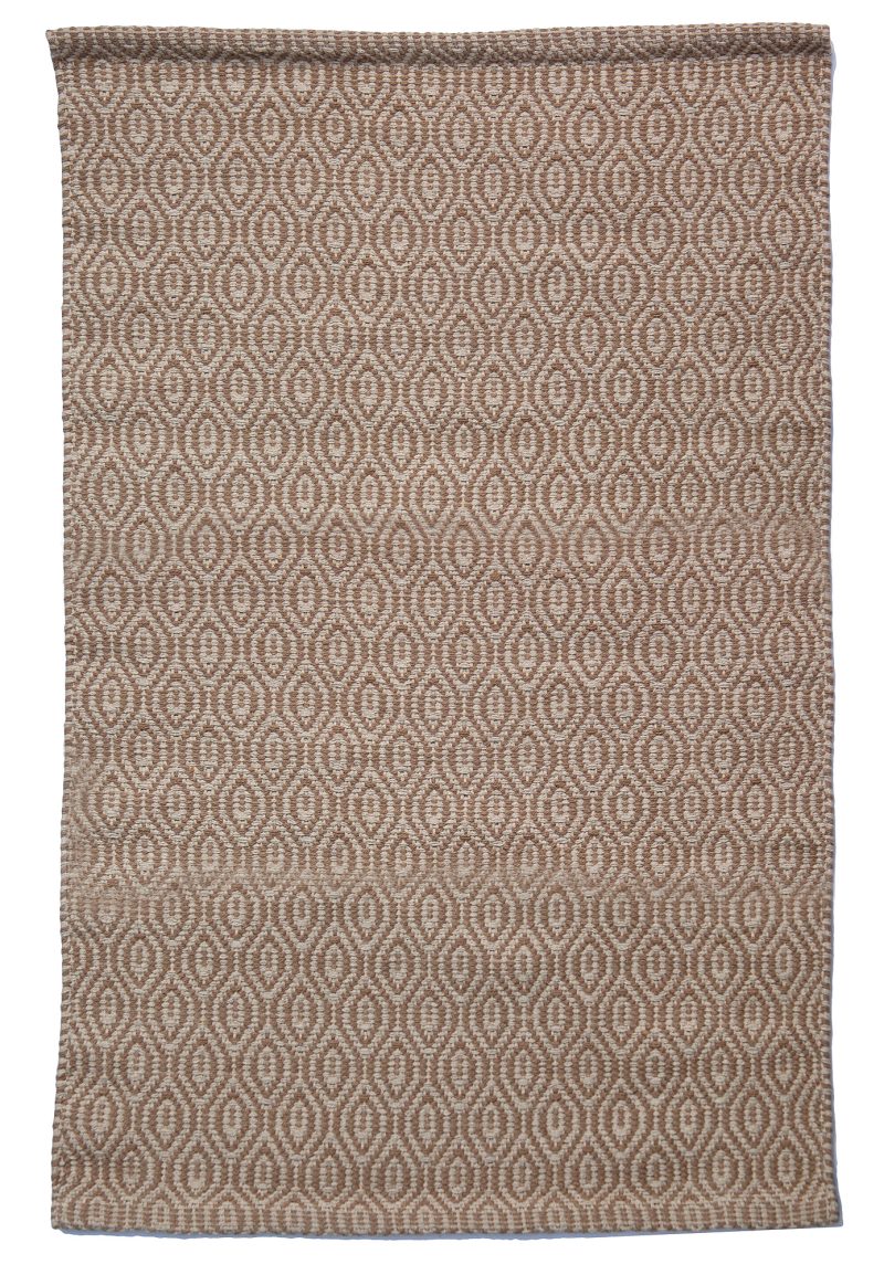 Brighton Taupe Natural Eco Cotton Rug 003