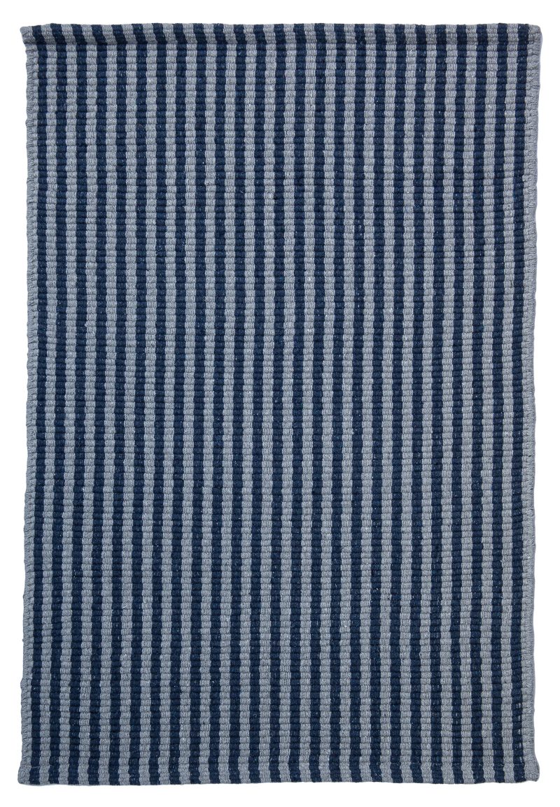 Chester Denim Grey Eco Cotton Rug 032