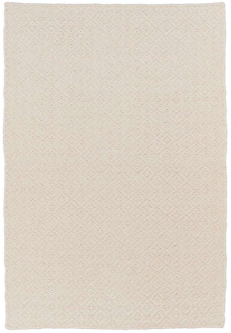 diamonds organic cotton thick woven rug (main)