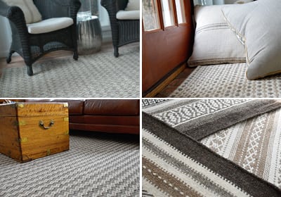 Hook and loom rugs