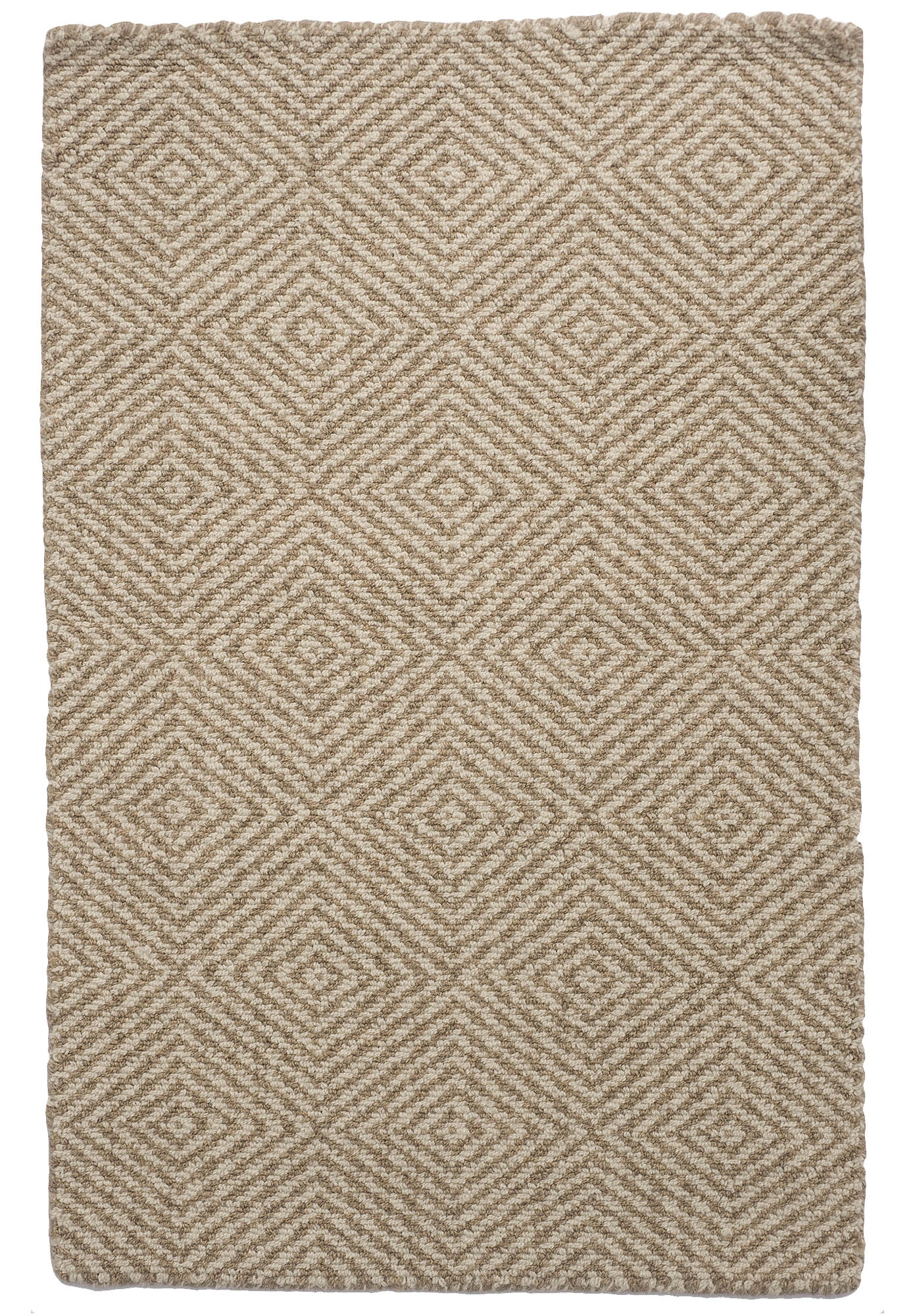 Kensington Wool Taupe/Natural LoomHooked Rug