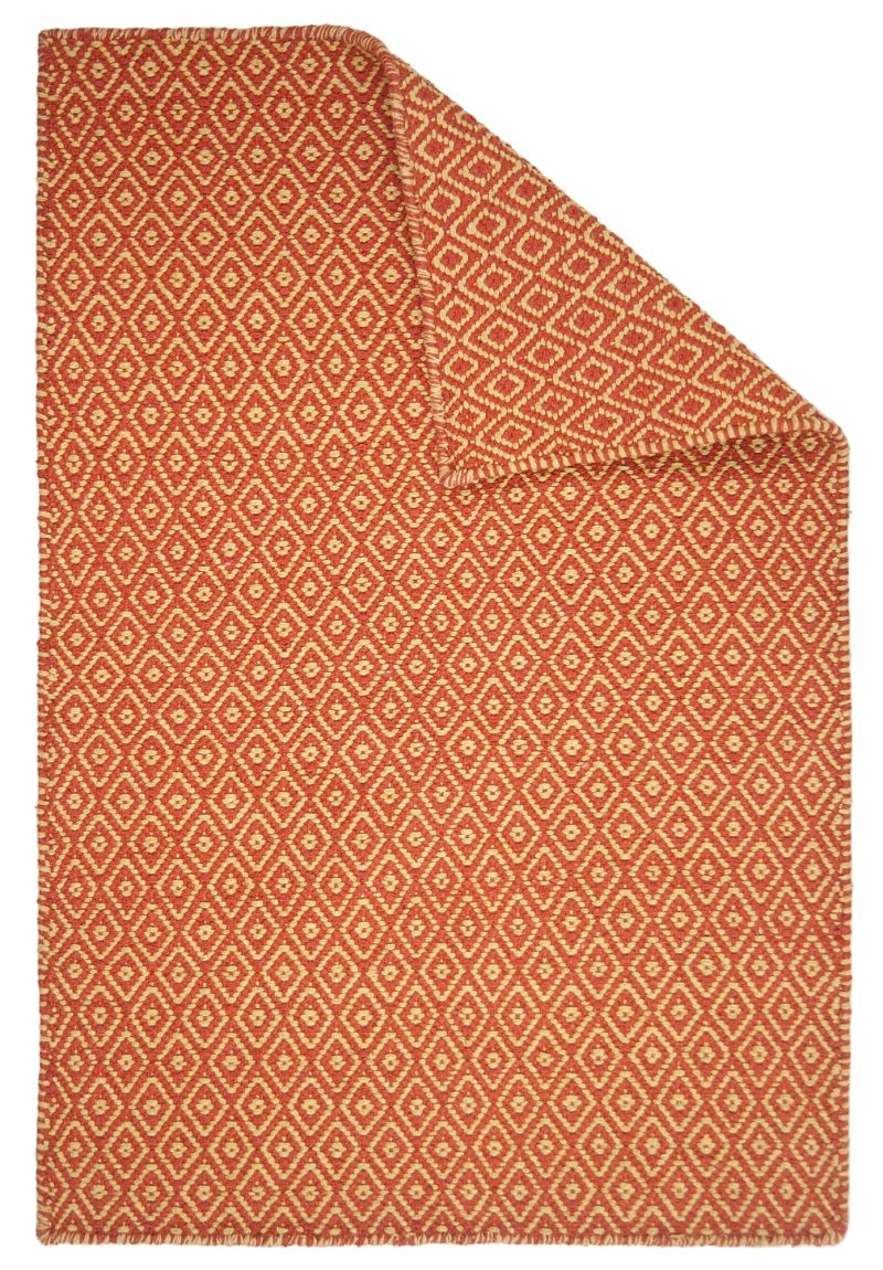 Shelbourne Eco Cotton Rug Orange/Yellow Hook & Loom