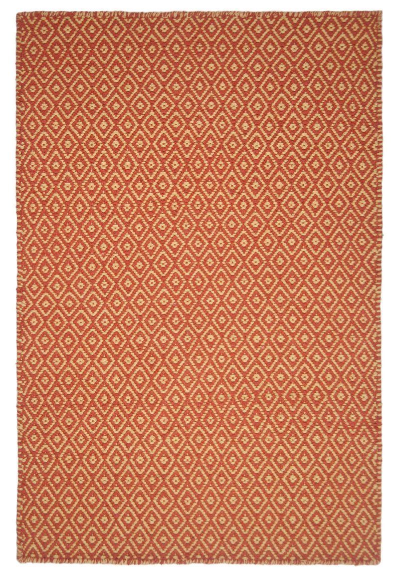 Shelbourne Eco Cotton Rug Orange/Yellow Hook & Loom