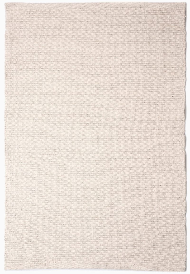 Solid Natural Flatweave Eco Cotton Rug Solid Natural Flatweave Eco Cotton Rug