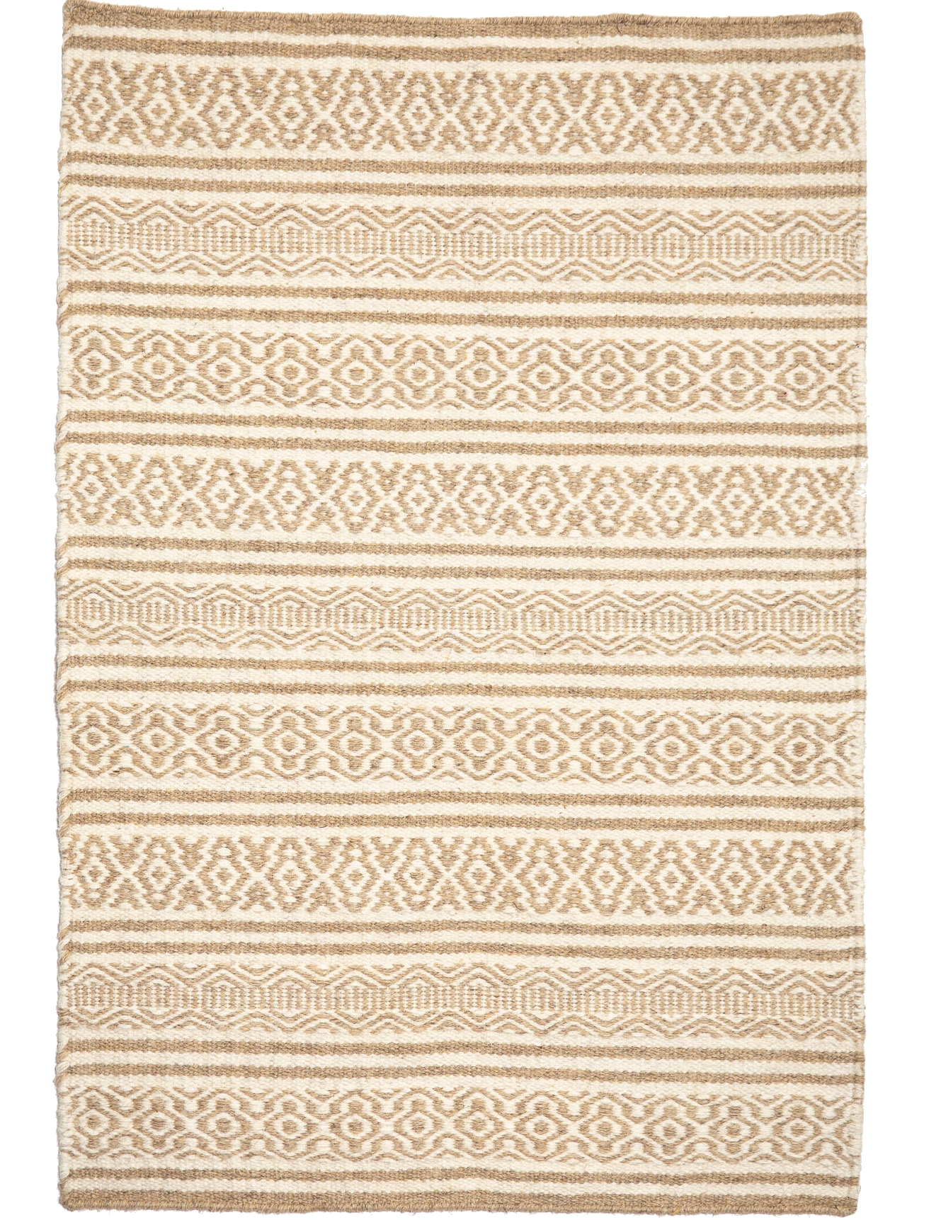 Galway Natural Wool Woven Rug Hook & Loom