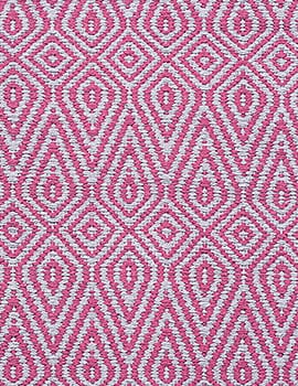 Wild Diamonds Eco Cotton Rug - Lavender/Pink