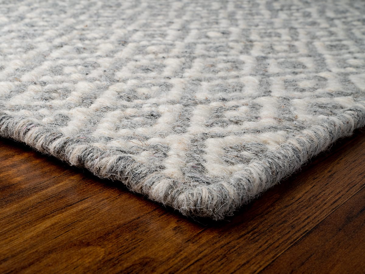 Herdwick Natural Wool Woven Rug Hook & Loom